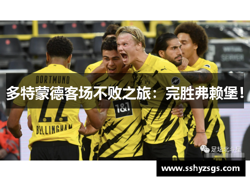 多特蒙德客场不败之旅：完胜弗赖堡！